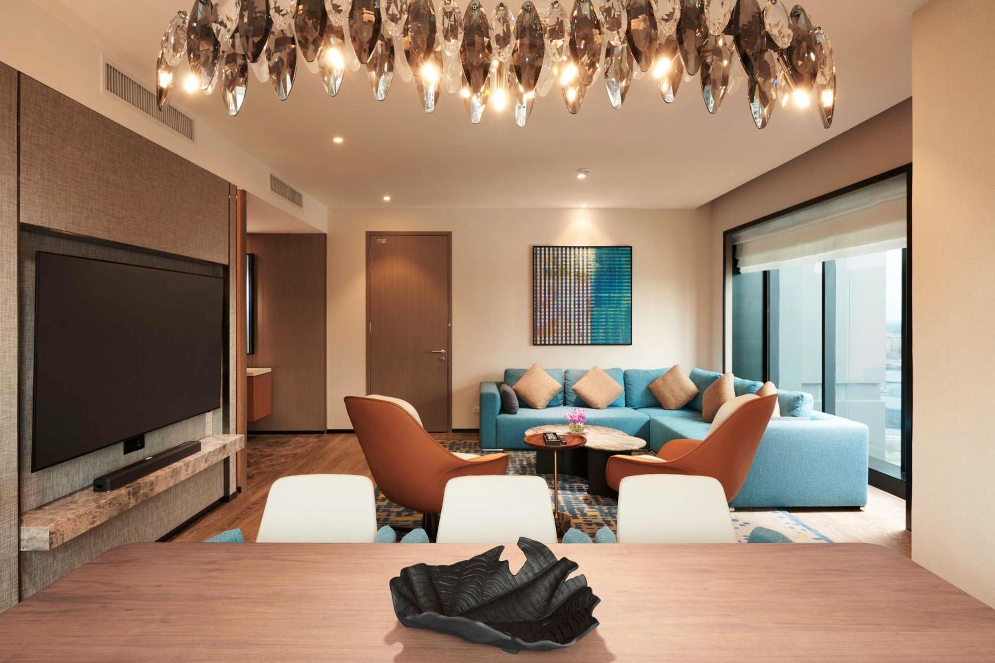 Doubletree By Hilton Shah Alam I-City Exterior photo A living room at the hotel