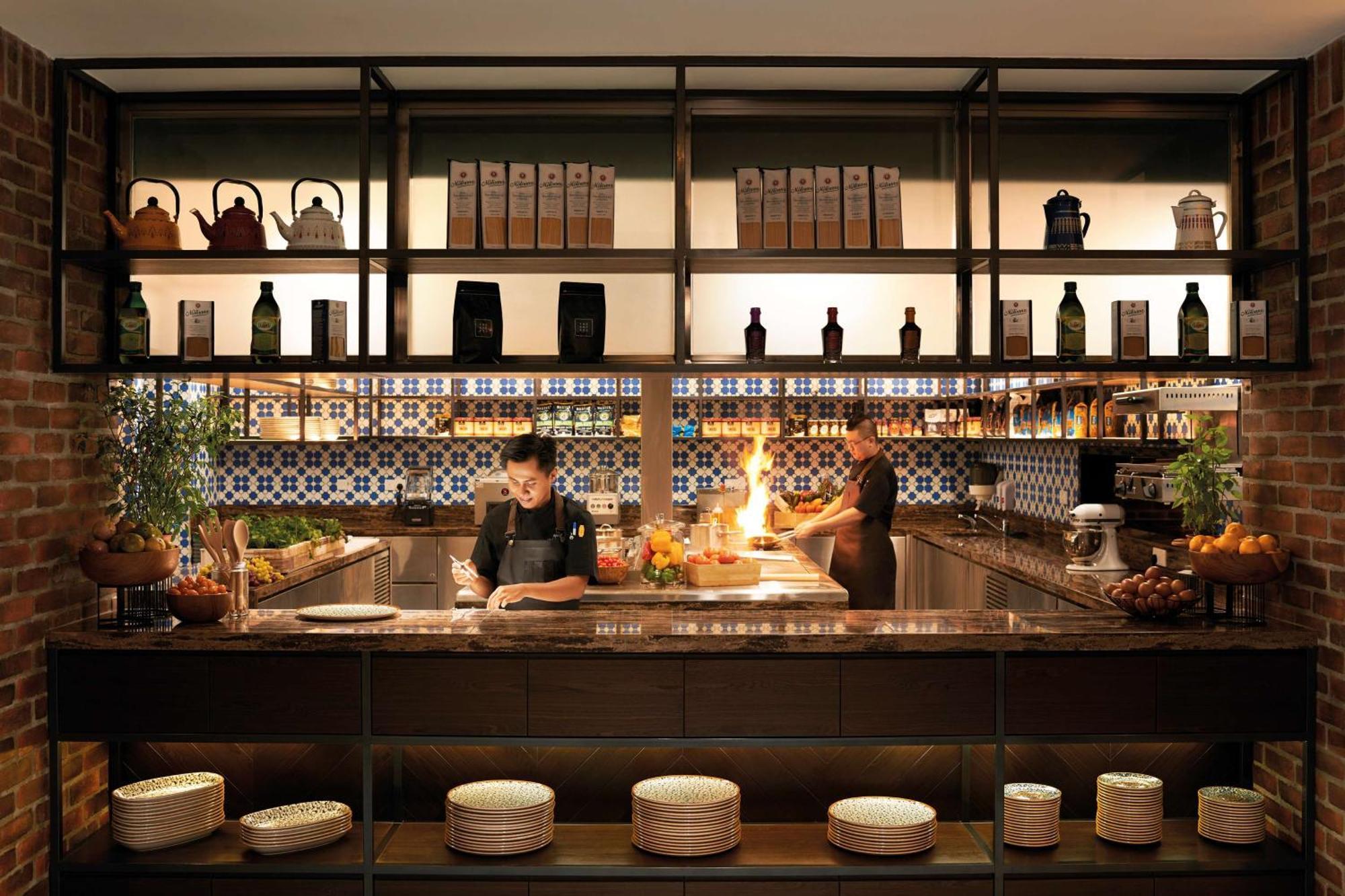 Doubletree By Hilton Shah Alam I-City Exterior photo The kitchen at the restaurant